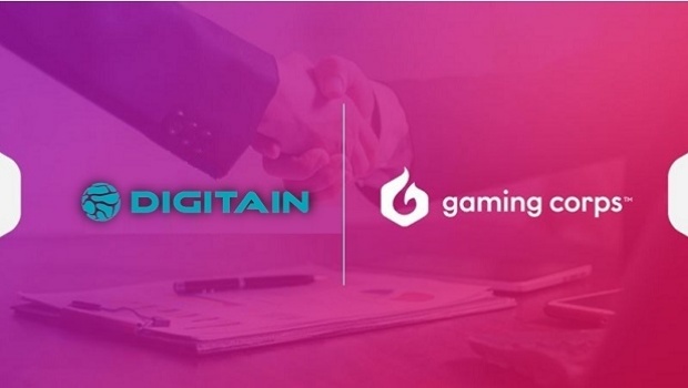 Digitain agreed new casino games content deal with Gaming Corps