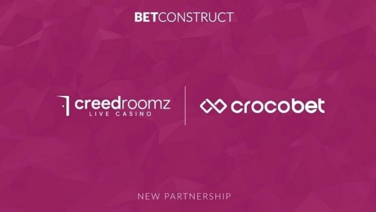 CreedRoomz by BetConstruct anuncia parceria com Crocobet