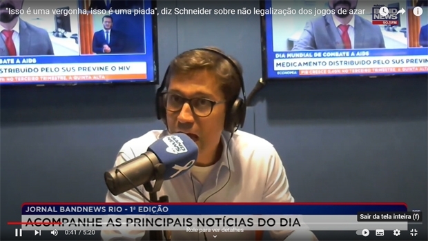 "Not legalizing gaming in Brazil is a shame, a joke”