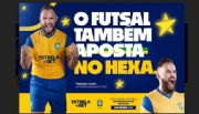 EstrelaBet fecha acordo com a CBF e será patrocinadora das seleções brasileiras de futsal