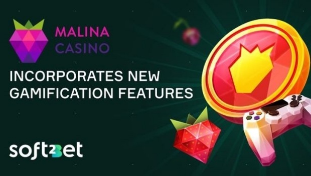 Soft2Bet adds new gamification elements to their project Malina Casino