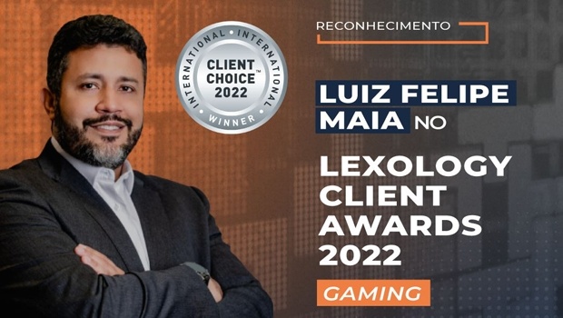 Luiz Felipe Maia é reconhecido por sua atuação na área de gaming pelo Lexology Client Choice Award