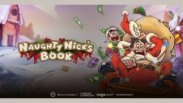 Play’n GO put their twist on the Christmas slot with Naughty Nick’s Book