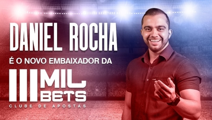 Apresentador do Globo Esporte Daniel Rocha é o novo embaixador da Milbets