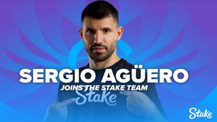 Operadora de apostas criptográficas Stake.com assina com o ícone do futebol Sergio Aguero