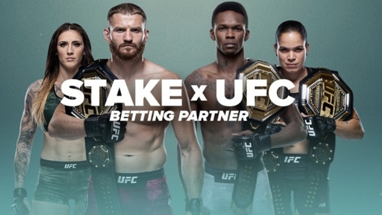 Stake.com se torna parceira oficial de apostas do UFC no Brasil