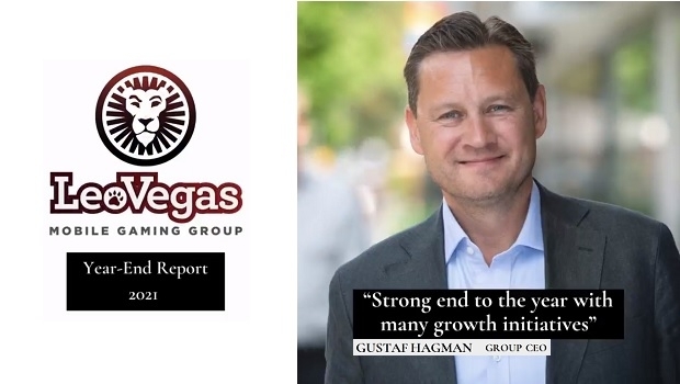 LeoVegas reports €98.2m in Q4 2021 revenue in a “strong end to the year”