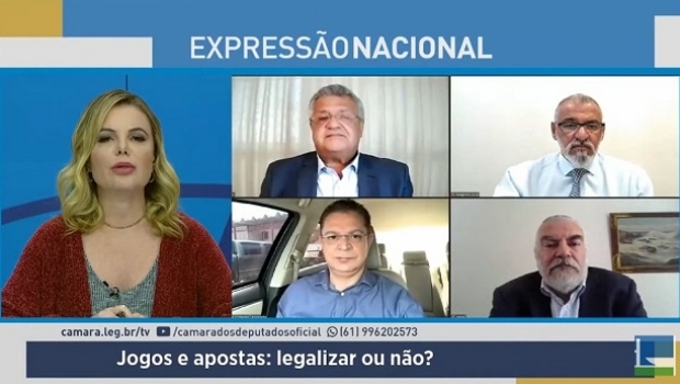 Debate na TV Câmara destaca importância de legalizar os jogos para defender o apostador