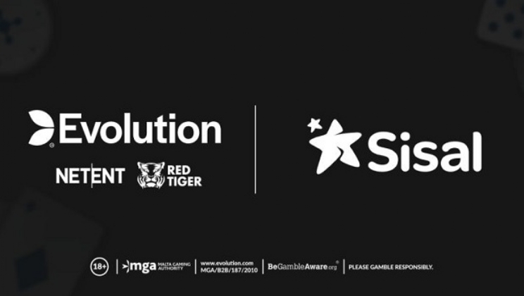 Evolution fecha parceria com Sisal para slots e jackpots da NetEnt e Red Tiger