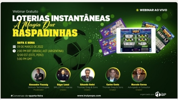 Especialistas brasileiros debatem sobre loterias instantâneas com Skilrock em webinar gratuito