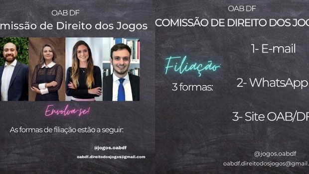 Comissão de Direito dos Jogos da OAB/DF toma posse para novo mandato