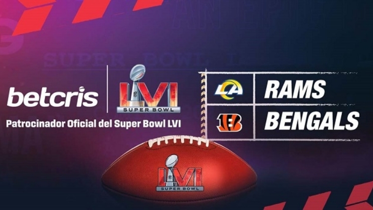 Betcris relembra o segundo ano de patrocínio da NFL no Super Bowl LVI