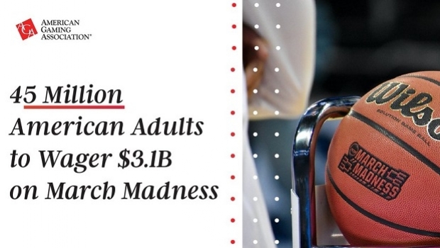 45 million Americans to wager US$3.1 billion on March Madness