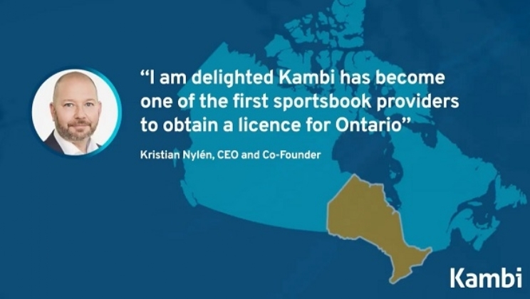 Grupo Kambi obtém aprovação regulatória para lançamento em Ontário
