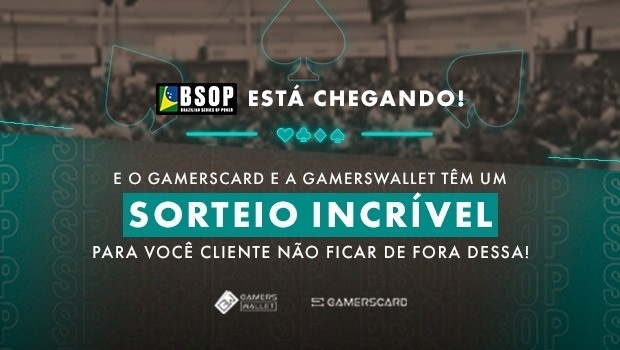 GamersCard e GamersWallet sorteiam buy-in para o Main Event da etapa São Paulo do BSOP