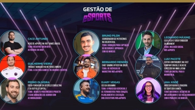 CBF Academy eSports Management course focused on legal aspects, streaming and market