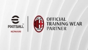 Konami se torna a primeira parceira oficial de roupas de treinamento na história do AC Milan