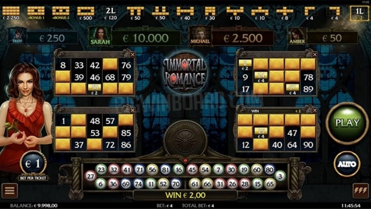 Para Bigwinboard, Immortal Romance irá impactar o segmento de bingo do mercado