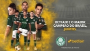 Palmeiras anuncia Betfair como patrocinadora oficial de apostas e principal marca na camisa feminina