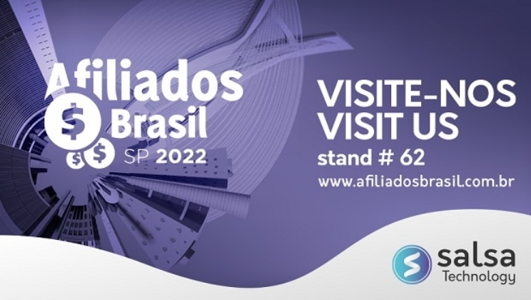 Salsa Technology presente no Afiliados Brasil com soluções para cassinos online e apostas esportivas