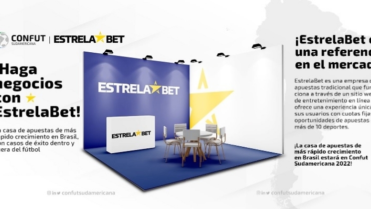 Confut Sudamericana foca em apostas esportivas e fecha acordos com EstrelaBet e Pay4Fun