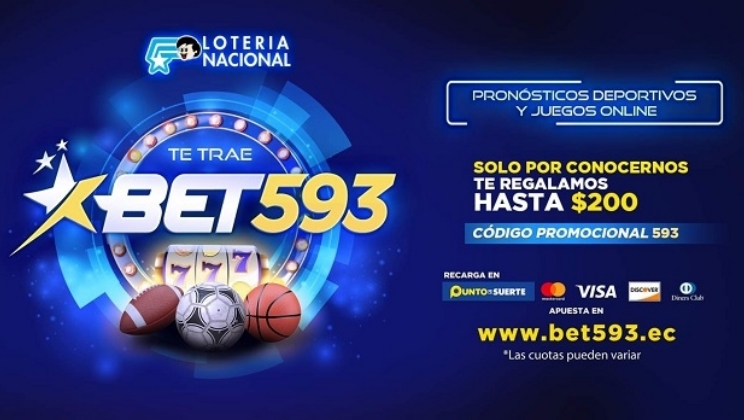 Loteria Nacional do Equador lança plataforma de apostas esportivas online