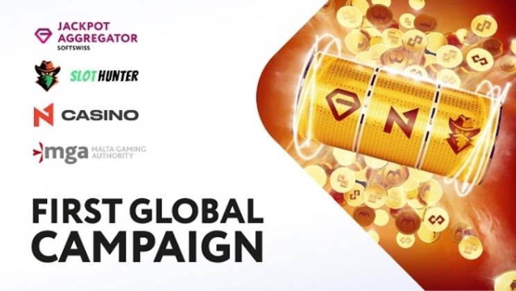 SOFTSWISS Jackpot Aggregator lança primeira campanha global com marcas MGA