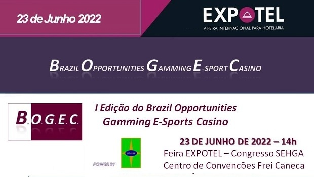 Feira Expotel abrigará primeira edição do Brazil Oportunities Gaming E-Sport Casino