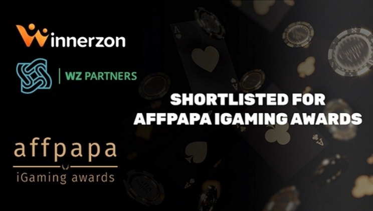 WZ Partners e Winnerzon são indicados a três categorias do AffPapa iGaming Awards