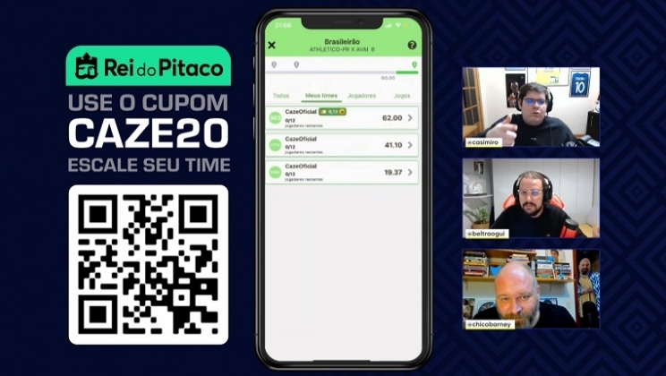 "Ter uma aposta exclusiva na Betway com o nome Casimiro é gigante pra mim"