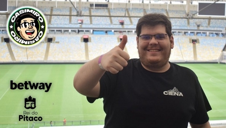 "Ter uma aposta exclusiva na Betway com o nome Casimiro é gigante pra mim"