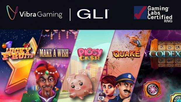 Vibra Gaming keeps on adding games certified by GLI