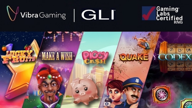 Vibra Gaming continua adicionando mais jogos certificados pela GLI