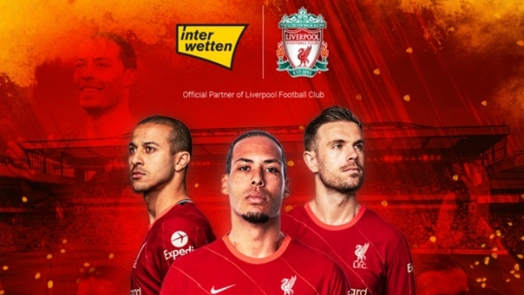 Interwetten faz parceria com o Liverpool FC