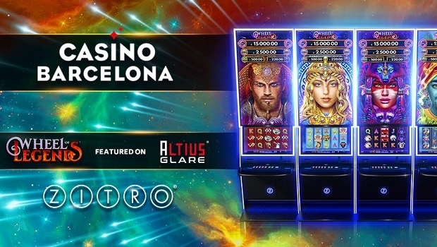 Zitro’s ‘Wheel of Legends’ arrives at Casino Barcelona
