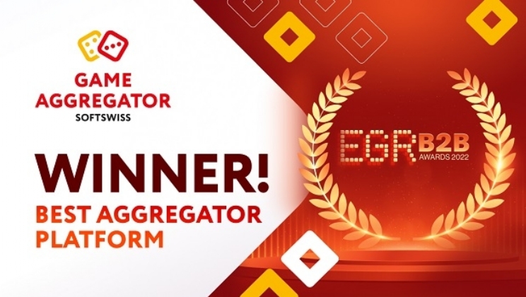 SOFTSWISS Game Aggregator vence o EGR B2B Awards 2022