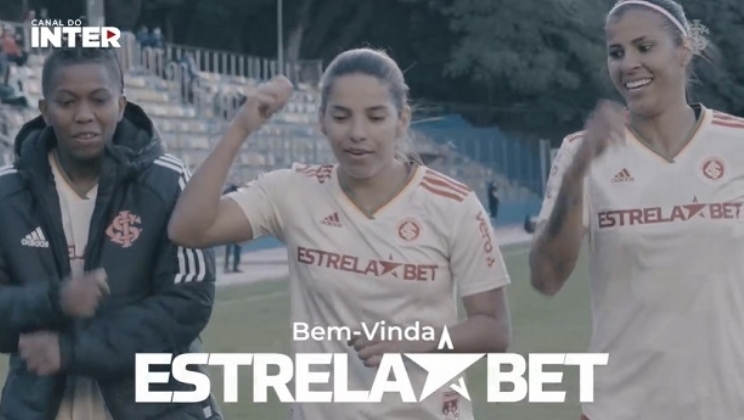 Inter apresentou o patrocínio máster exclusivo da EstrelaBet às jogadoras do time feminino