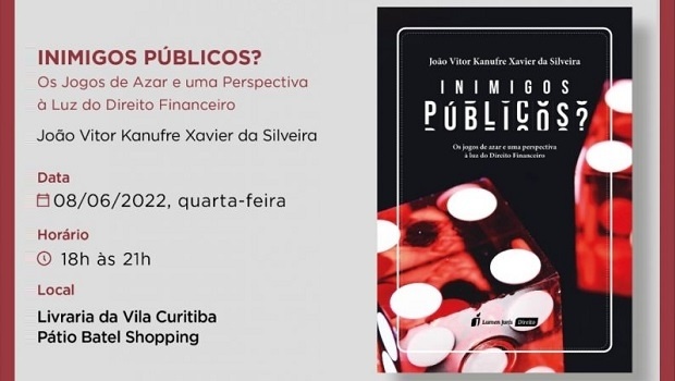 Tributarista lança livro sobre jogos de azar no Brasil e uma perspectiva à luz do Direito Financeiro