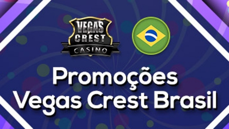 Novas promoções marcam o mês de julho do Vegas Crest Casino Brasil