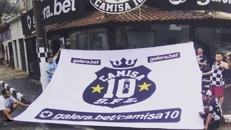 Com apoio da galera.bet, “Camisa 10” do Santos inaugura primeiro espaço dedicado a torcedores
