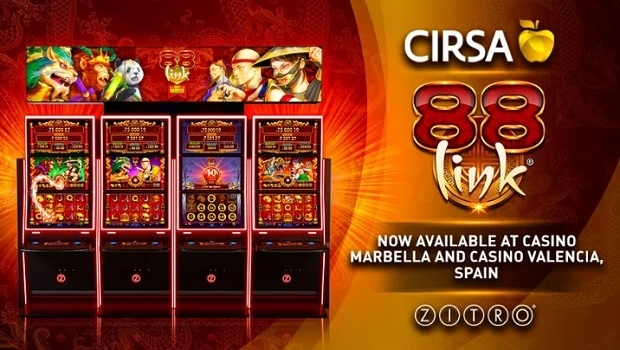 Cirsa installs Zitro’s award-winning 88 Link in its casinos