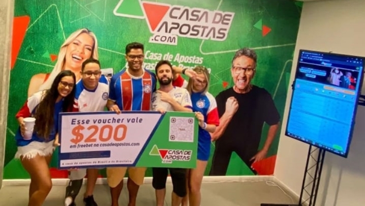 Casa de Apostas leva torcedores ao camarote da Arena Fonte Nova para jogo do Bahia