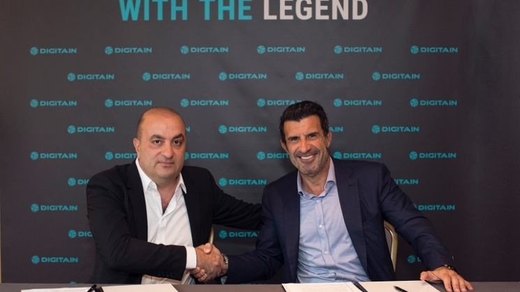 Digitain nomeia Luís Figo como embaixador oficial da marca