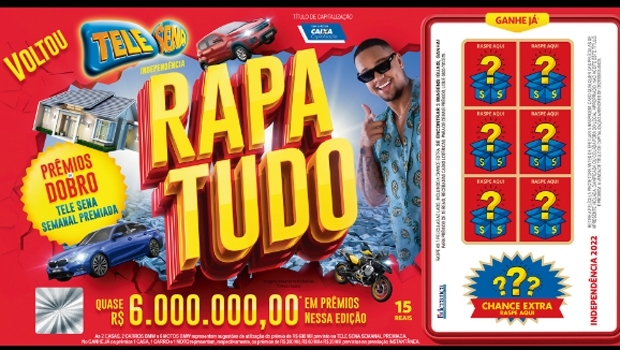 Tele Sena da Independência traz campanha com o cantor Léo Santana