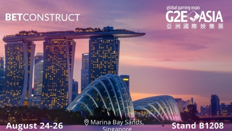 BetConstruct participa da G2E Ásia Cingapura