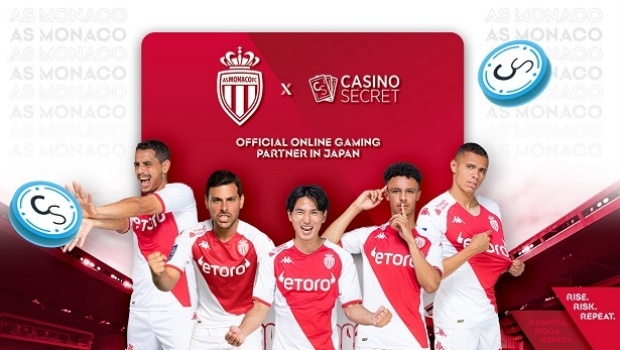 AS Monaco signs partnership with Casino Secret for Japanese market