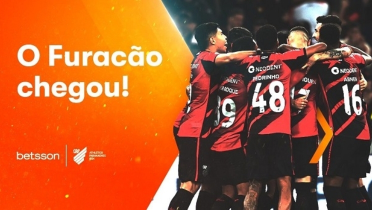De olho no Sul, Betsson anuncia patrocínio ao Athletico Paranaense