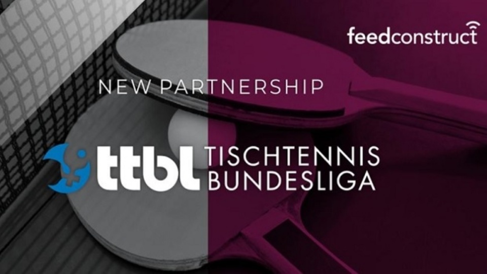 FeedConstruct ist Partner der Deutschen Tischtennis-Bundesliga
