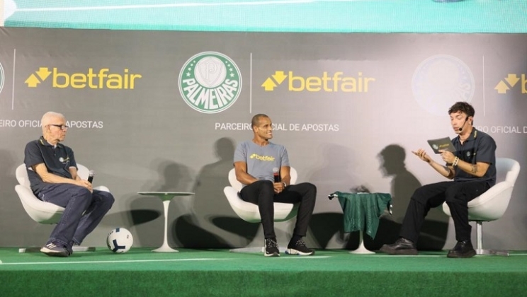 Betfair reuniu Ademir da Guia, Rivaldo e torcedores para ver duelo do Palmeiras pela Libertadores