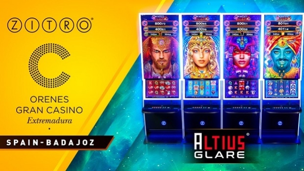 Zitro’s Altius Glare is now live at Orenes Gran Casino of Extremadura